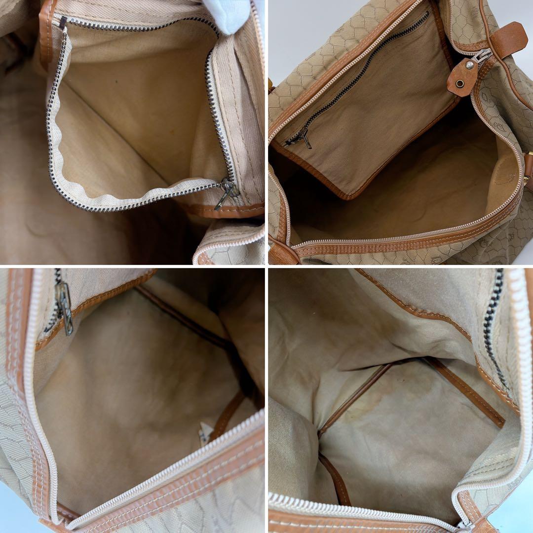 【ディオール】ボストンバッグ 旅行バッグ 大容量 折りたたみ可能 ハニカム 総柄