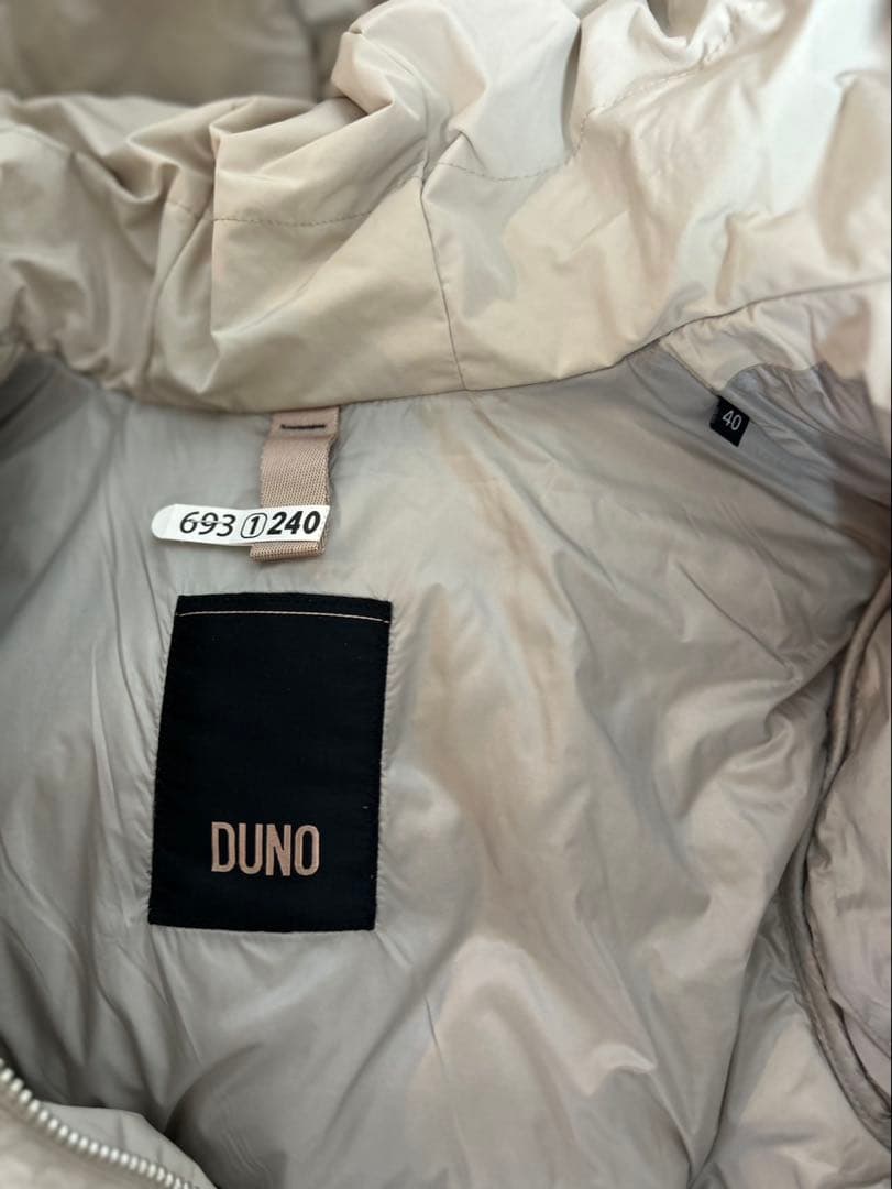 DUNO DEA レイヤードムートンダウンコート