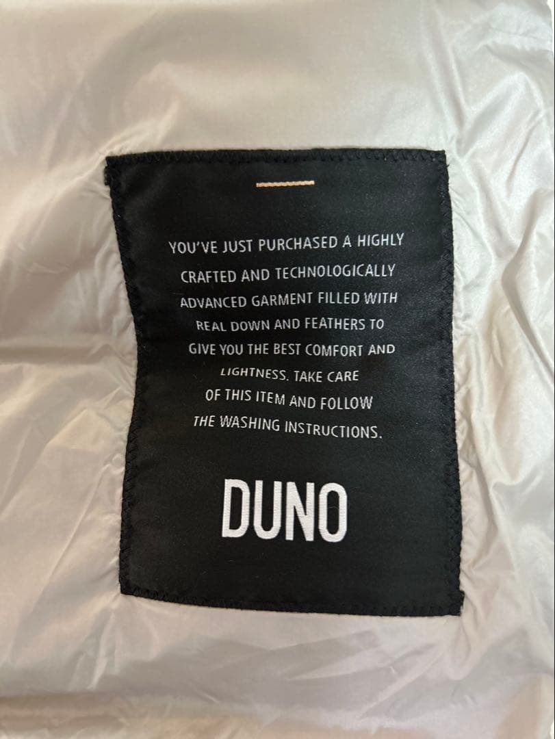 DUNO DEA レイヤードムートンダウンコート