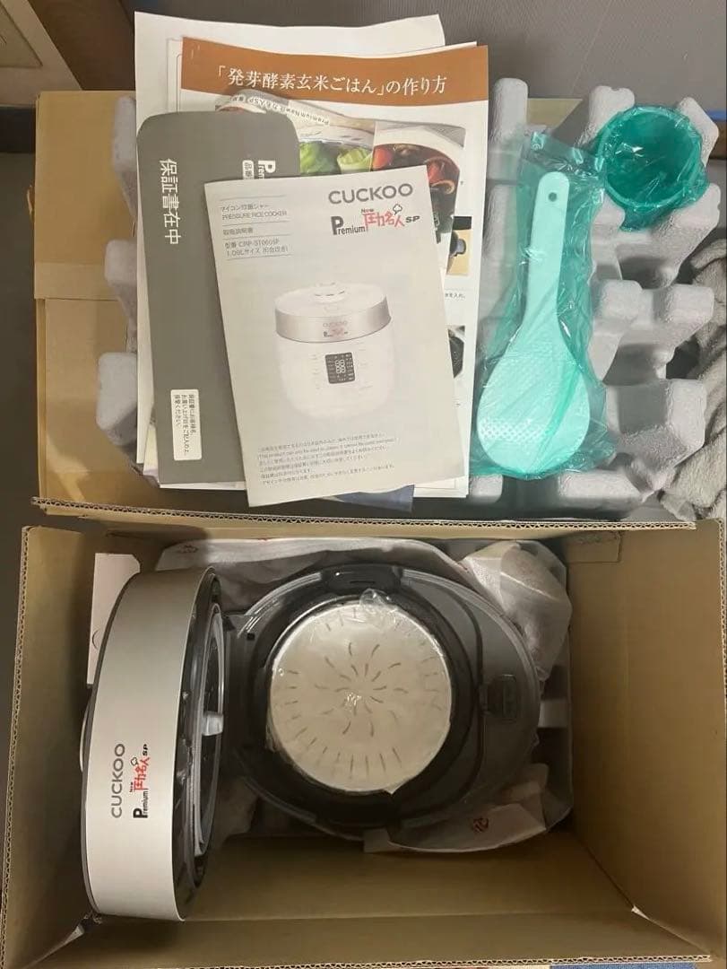 CUCKOO プレミアムnew圧力名人sp電気圧力鍋 ST0605F