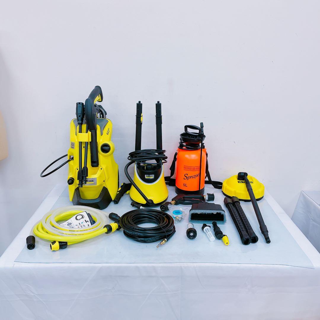 3FM56 KARCHER ケルヒャー 高圧洗浄機 セット K3 サイレント