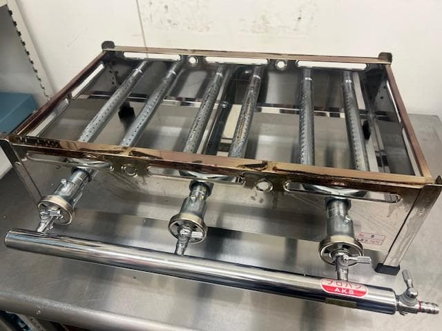 【値下げしました】AKS 銅たこ焼き器 18穴 Bタイプ ３連