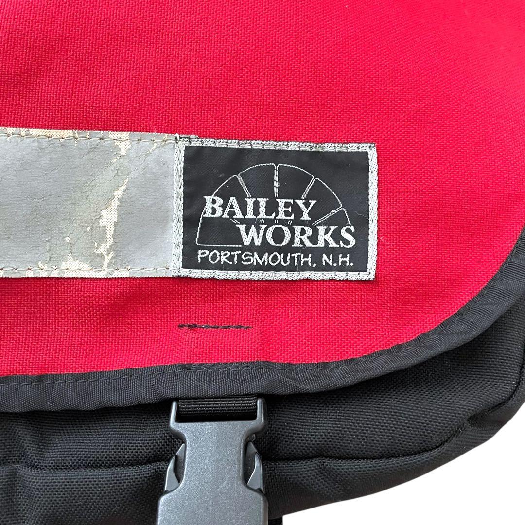 BAILEY WORKS ベイリーワークス USA製 メッセンジャーバッグ L