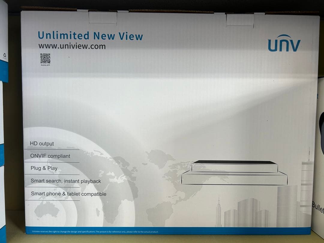 【16ch】Univiewネットワークレコーダー日本語OSD対応