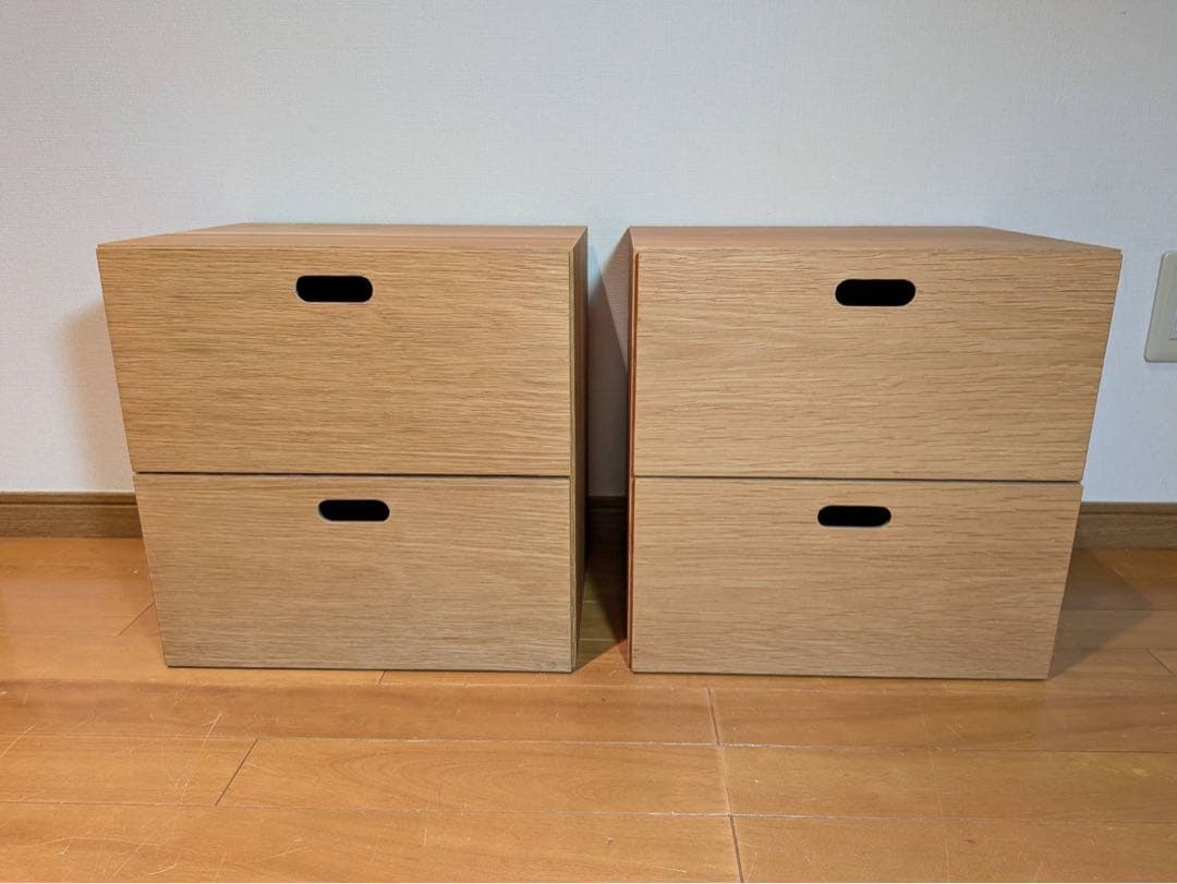 ■送料込■無印良品 スタッキングチェスト インサート 引出 MUJIボックス収納