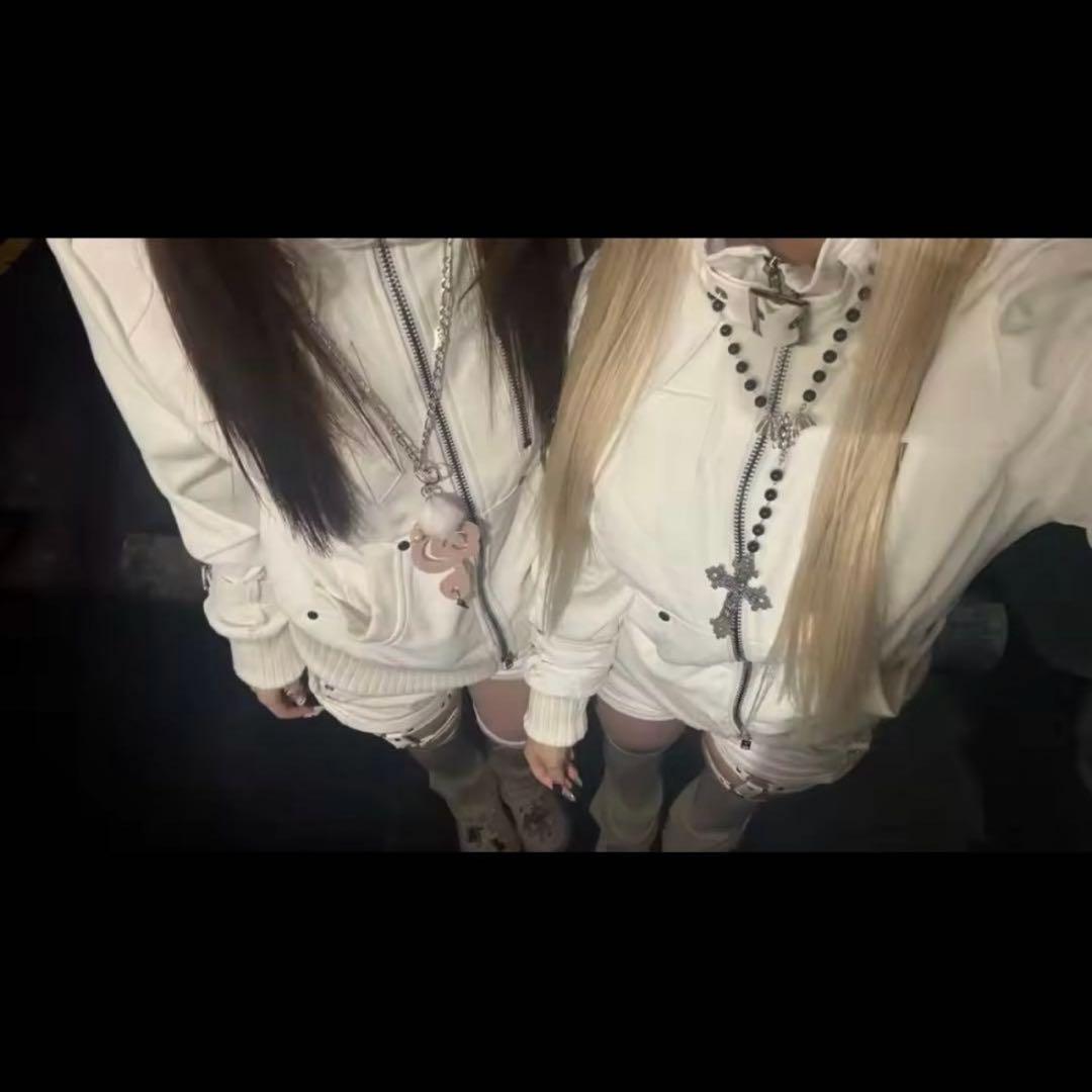 y2k goth military Jacket 00s archive 白