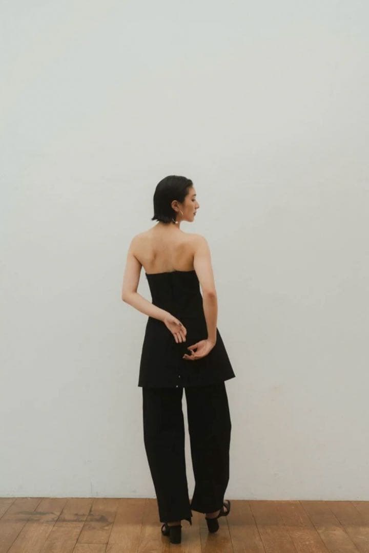 さわらKnuth Marf lace up bare tunic