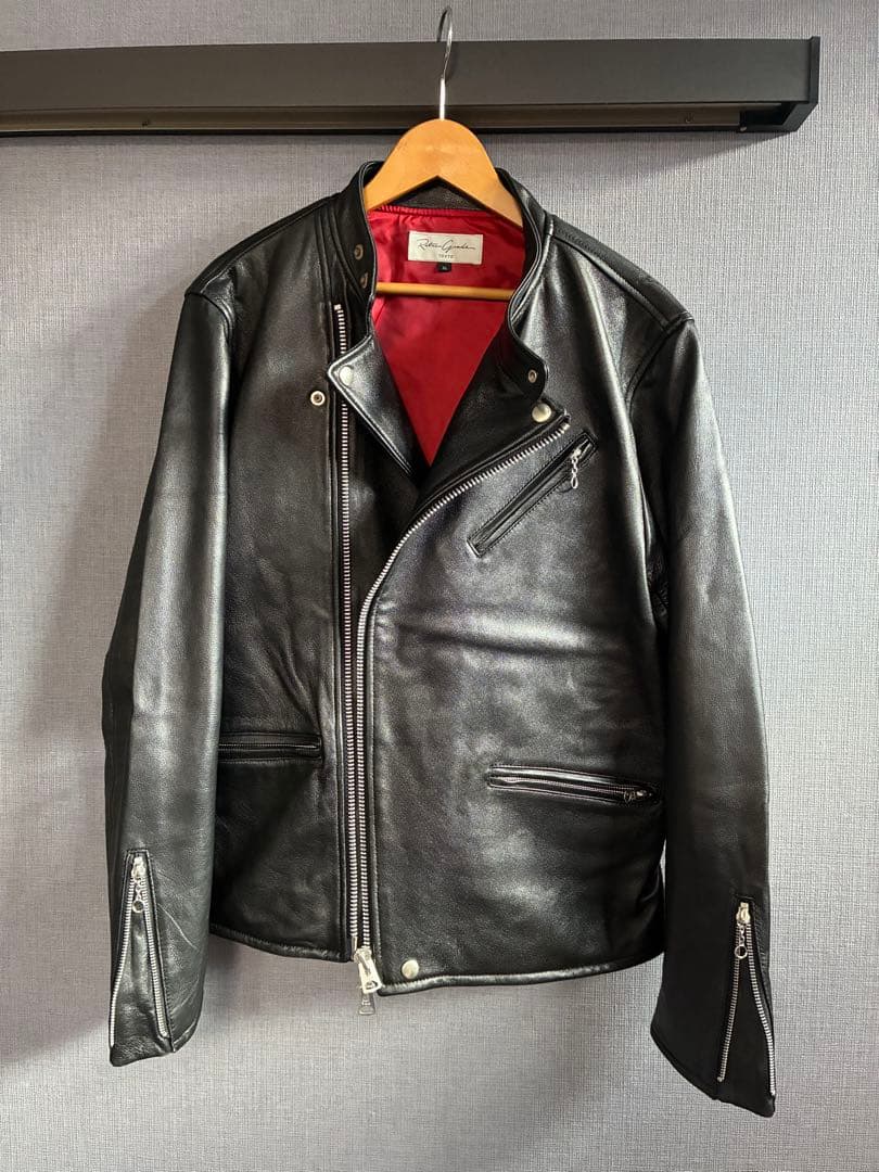 セミダブルライダースジャケット XL