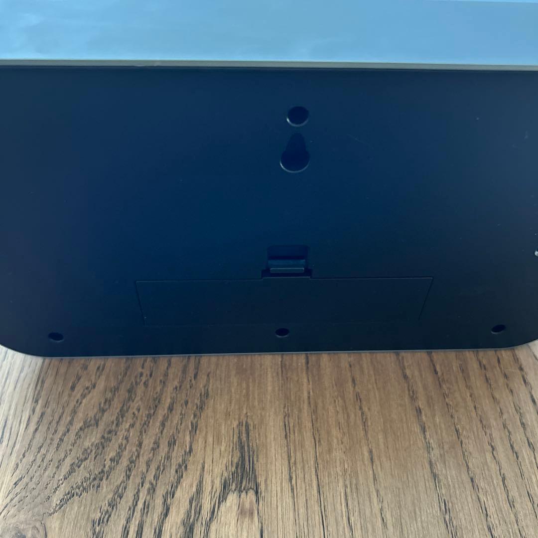 【新品】Karlsson 置き時計 グレー