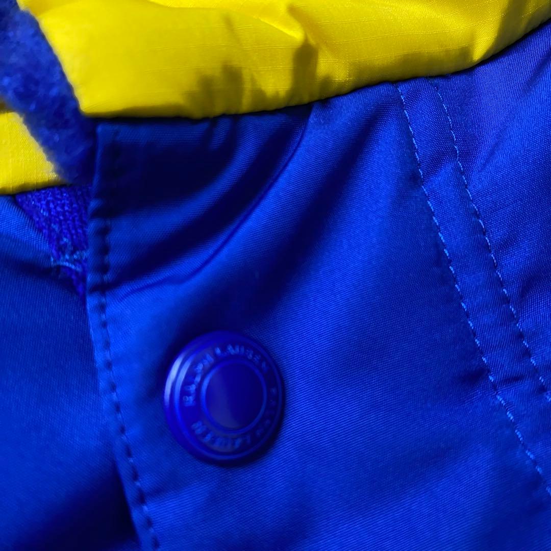 松961 ポロラルフローレン クッキーパッチ ダウン フリース リバーシブル