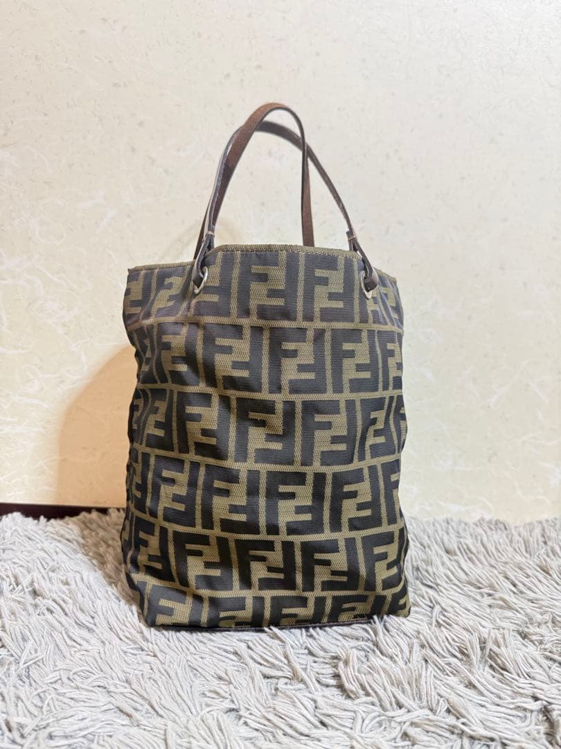 FENDI FF柄 ハンドバッグ ズッカ柄 ヴィンテージ
