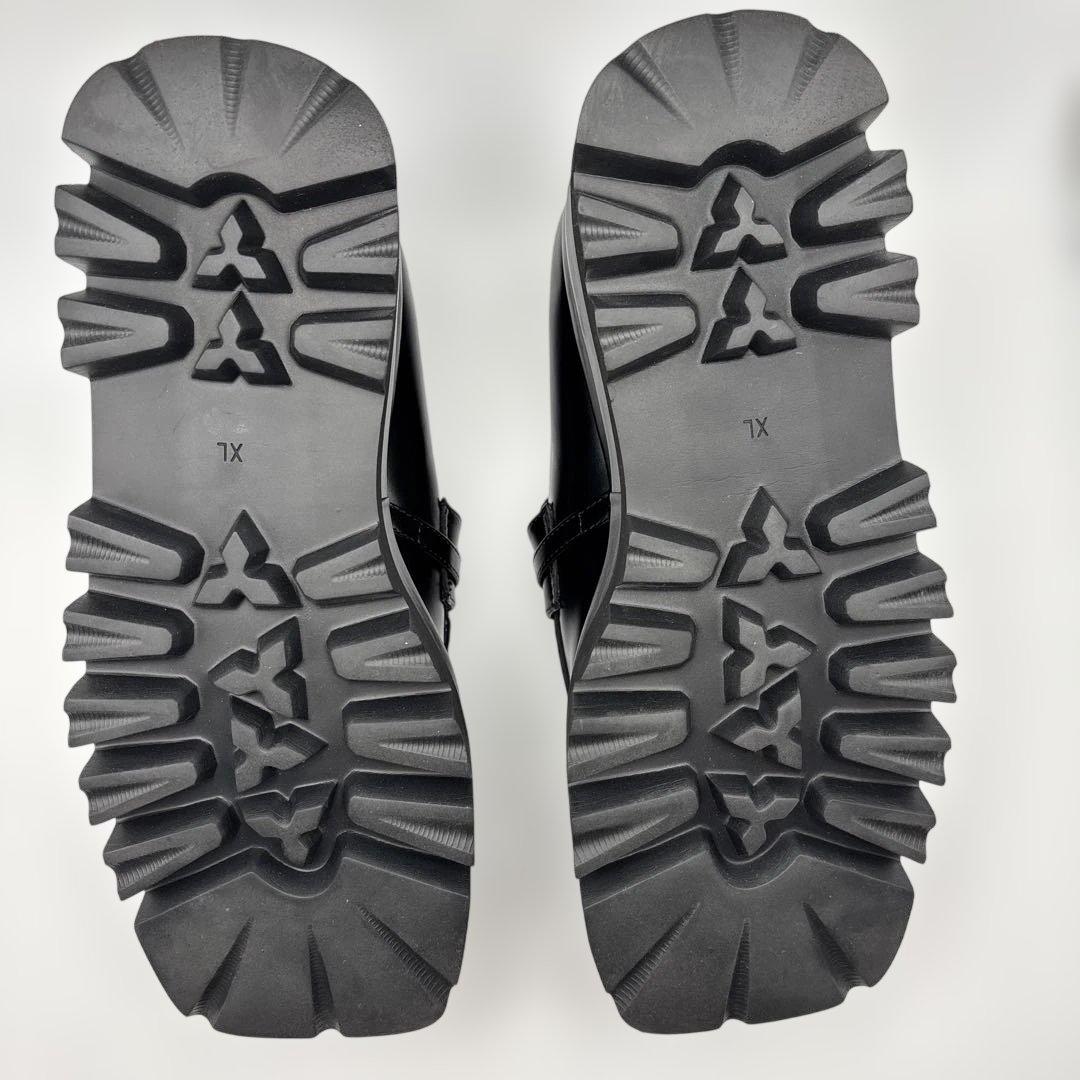 美品 プラットフォームローファー XLサイズ 革靴　Darich