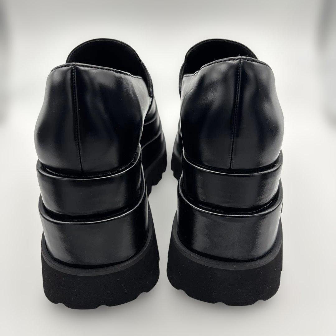 美品 プラットフォームローファー XLサイズ 革靴　Darich