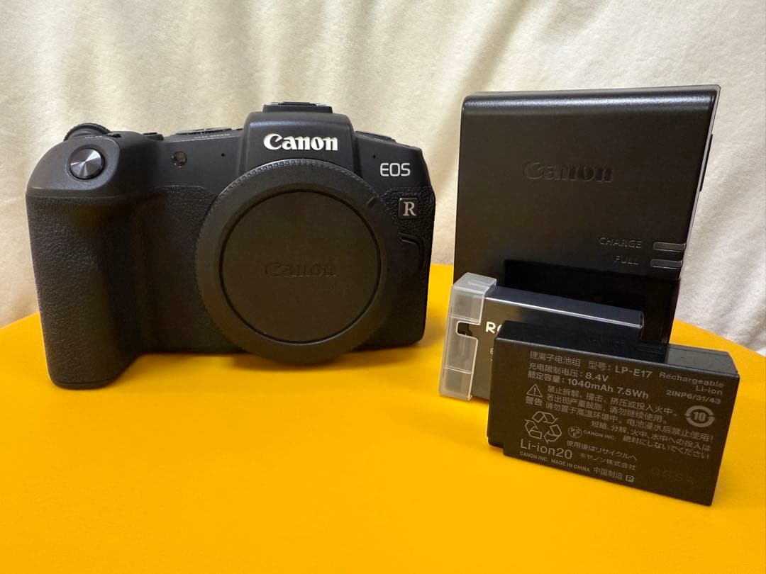 美品Canon EOS RP フルサイズミラーレス一眼