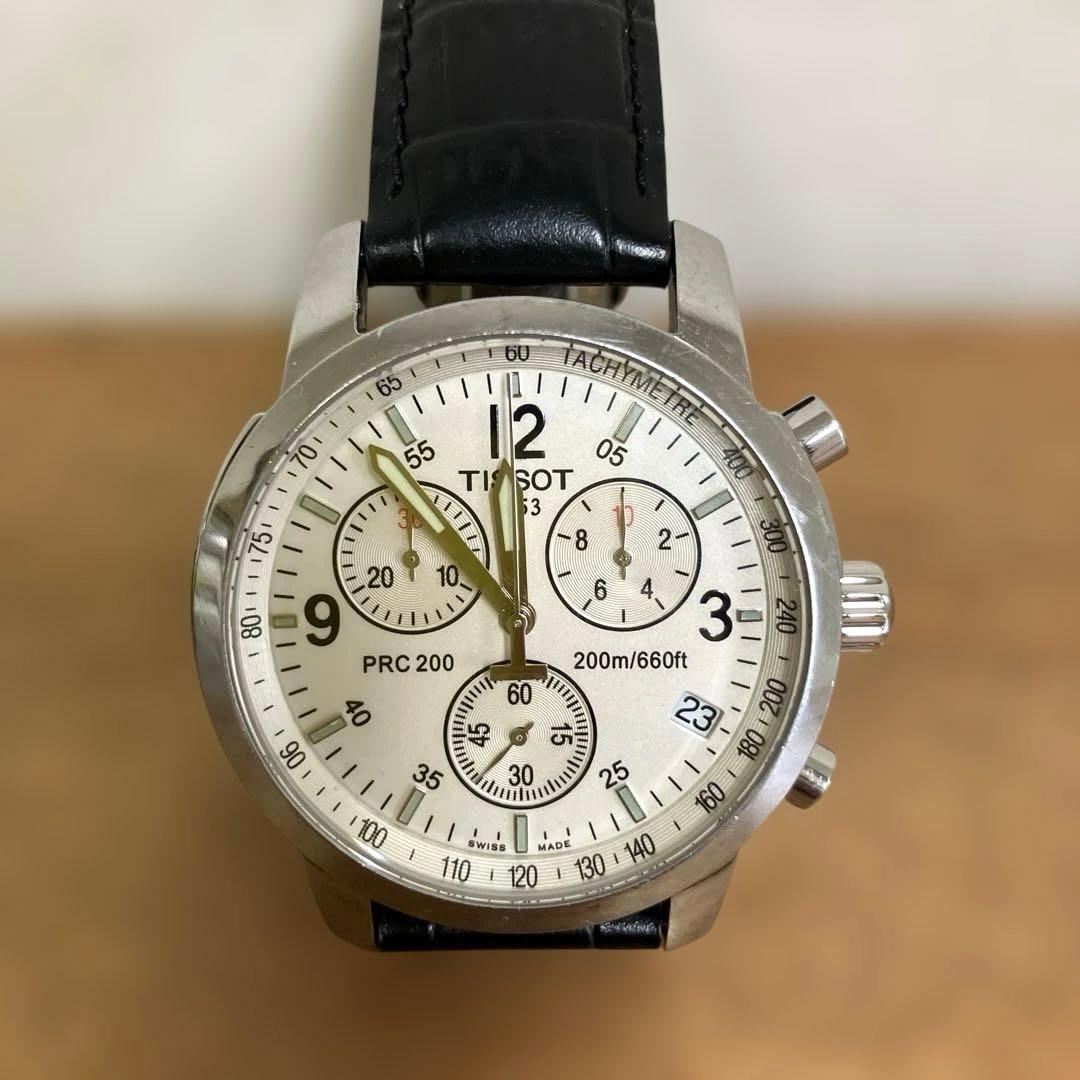 TISSOT ティソ PRC200 クロノグラフ