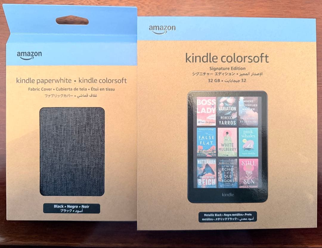 32GB Kindle Colorsoft シグニチャーエディション+保護カバー