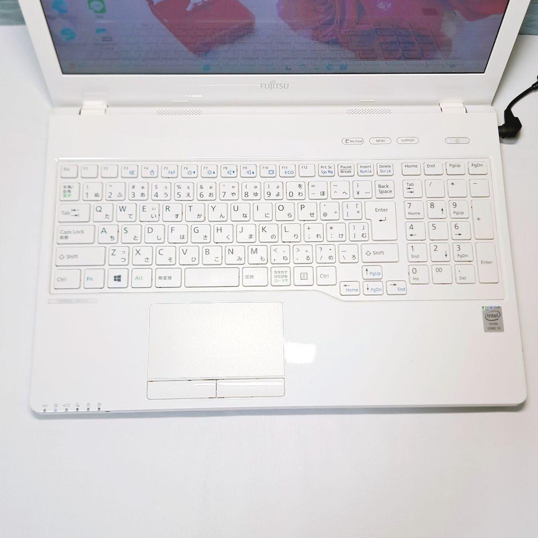 I92 富士通ノートパソコン i3/1000GB Windows11 ブルーレイ