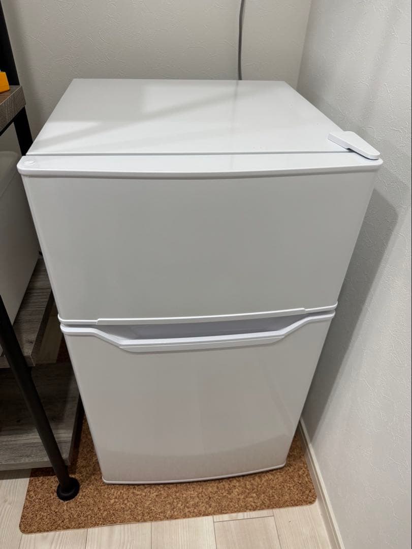 YAMAZEN 冷凍冷蔵庫 ZFR-D90 ホワイト