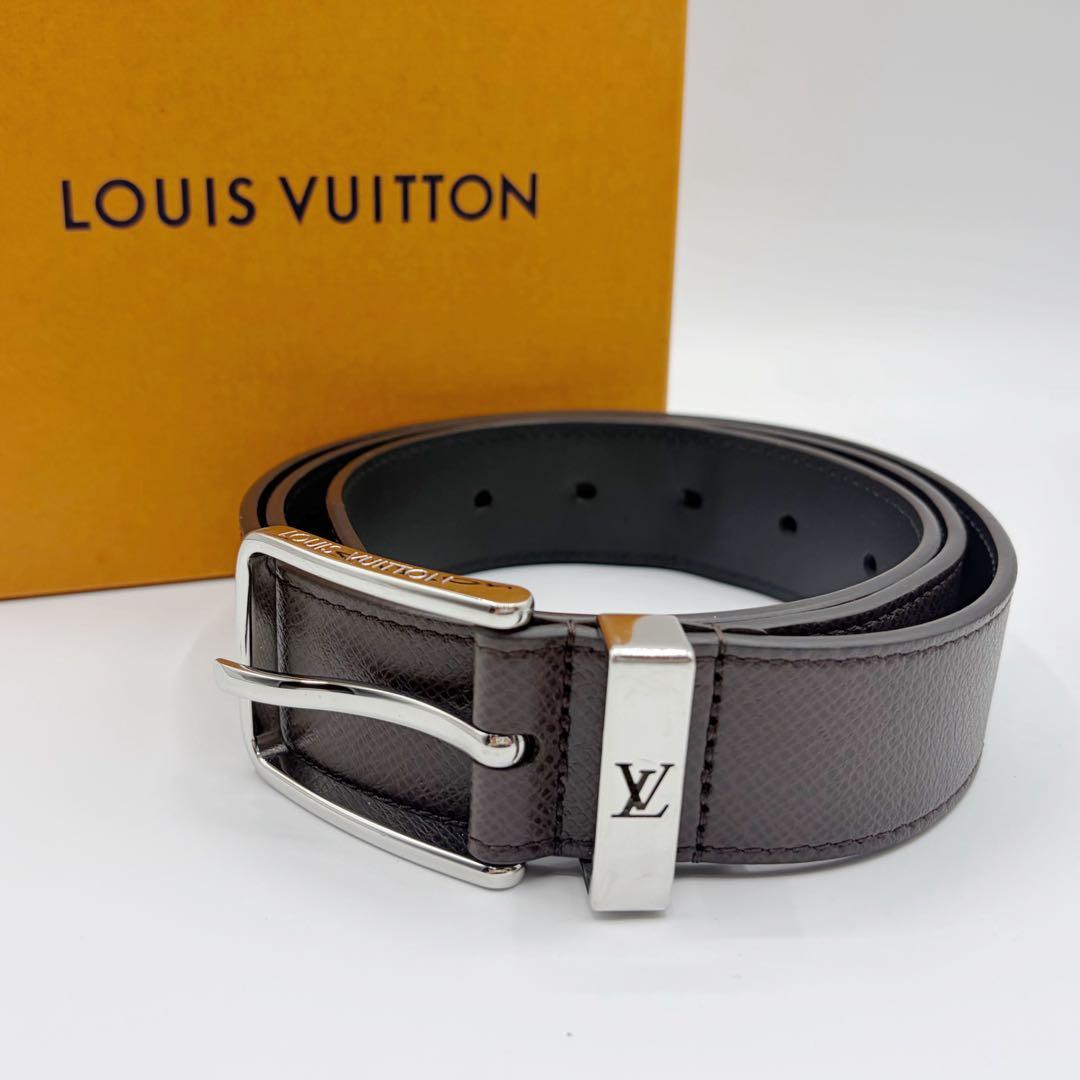 ⭐️良品⭐️ ルイヴィトン ベルト サンチュール ポンヌフ ブラウン