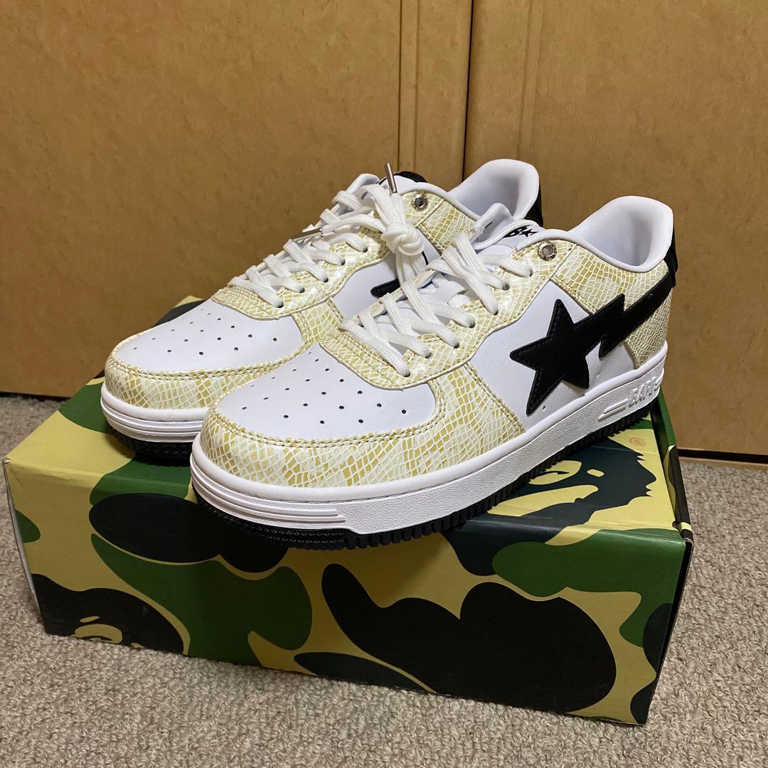 BAPESTA スニーカー　スネーク柄