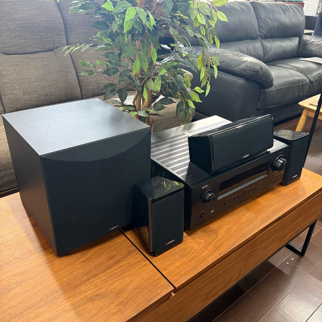 DENON AVR-1912 AVレシーバーアンプYAMAHA 3.1chセット
