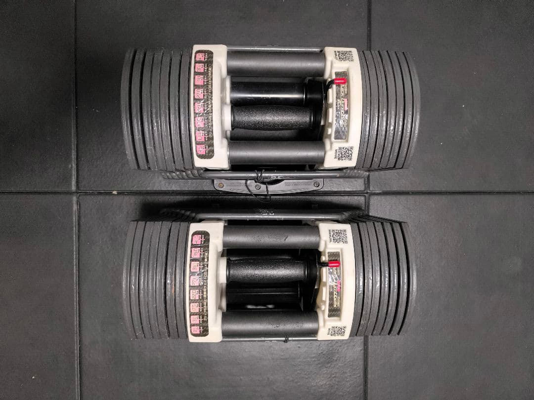 FIELDOOR　可変式クイックダンベル片方最大40.5kg②