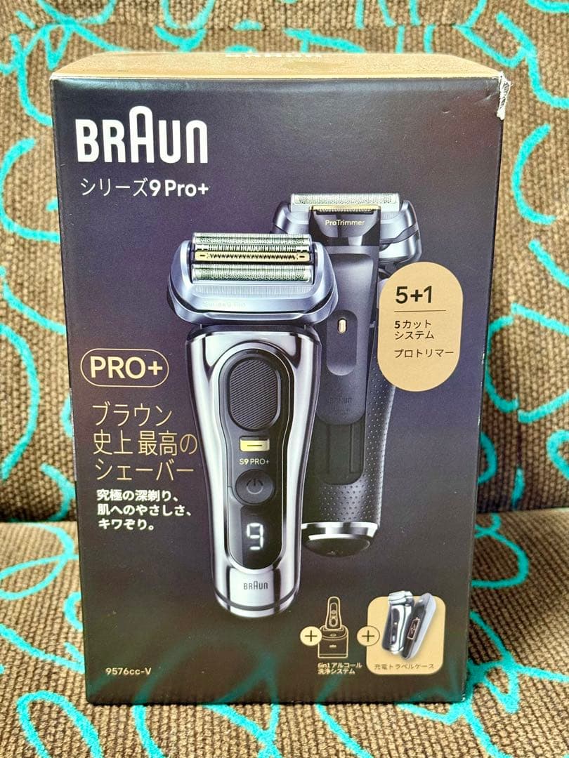 BRAUN ブラウン シリーズ9 PRO+ 電気シェーバー 9576cc-V