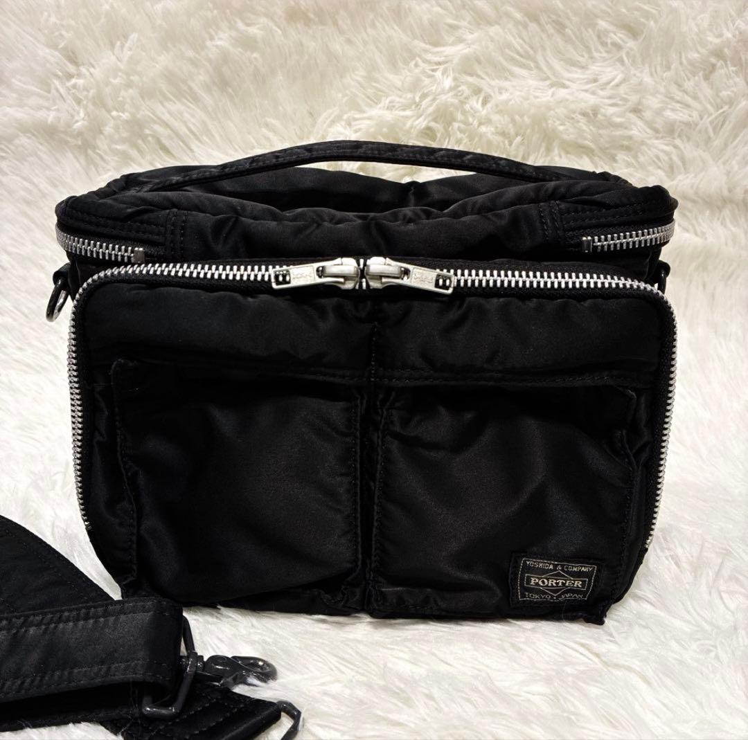 [廃盤・貴重✨] PORTER タンカー カメラバッグ　ショルダーバッグ　黒