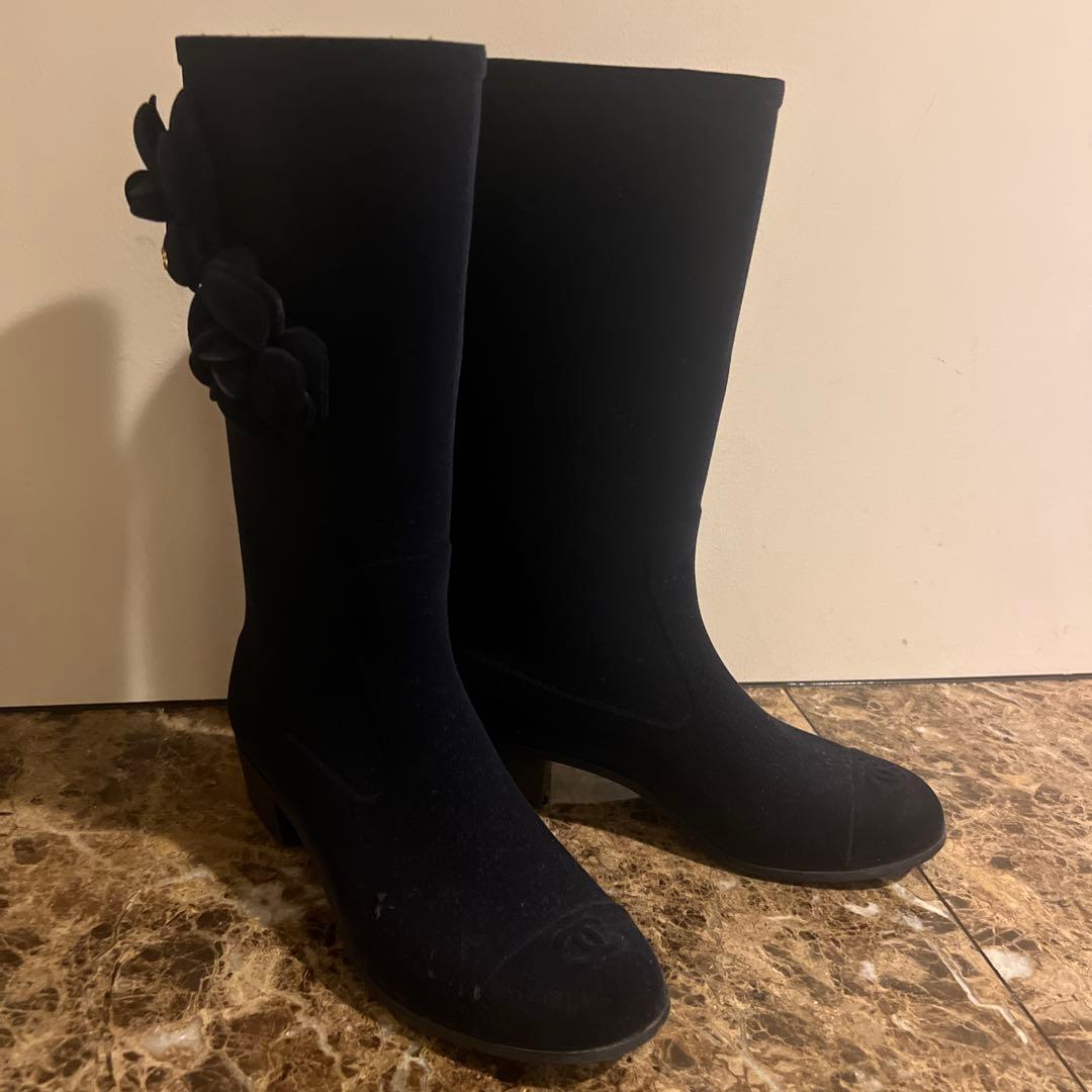 CHANEL レインブーツ　37