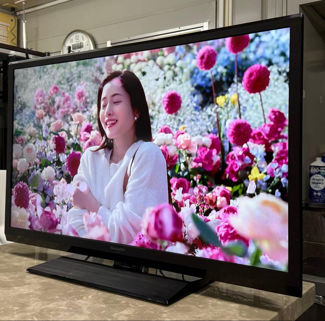 ✨ SHARP AQUOS液晶カラーテレビ　2014年製40インチ✨リモコン付き