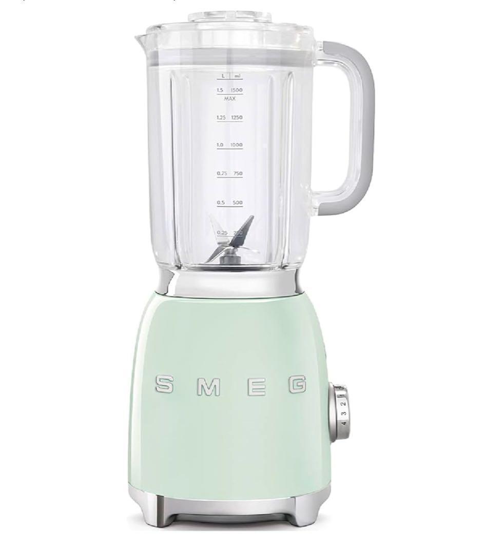 【日本正規品】SMEG スメッグ ブレンダー ミキサー (パステルグリーン)