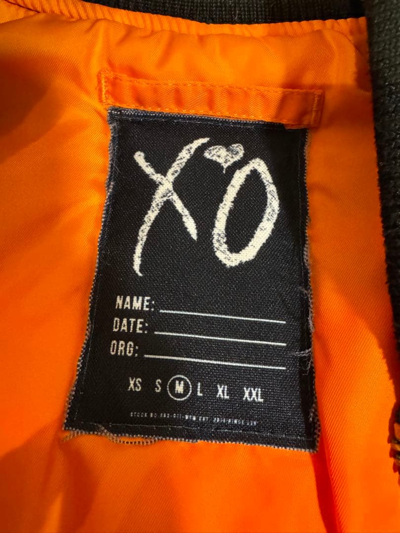 【Mサイズ】今市隆二さん着用モデルThe Weeknd starboy ma-1