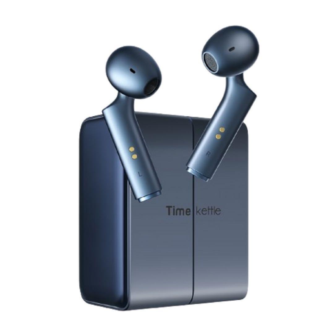 timekettle AI自動翻訳イヤフォン　骨伝導　ミッドナイトブルー