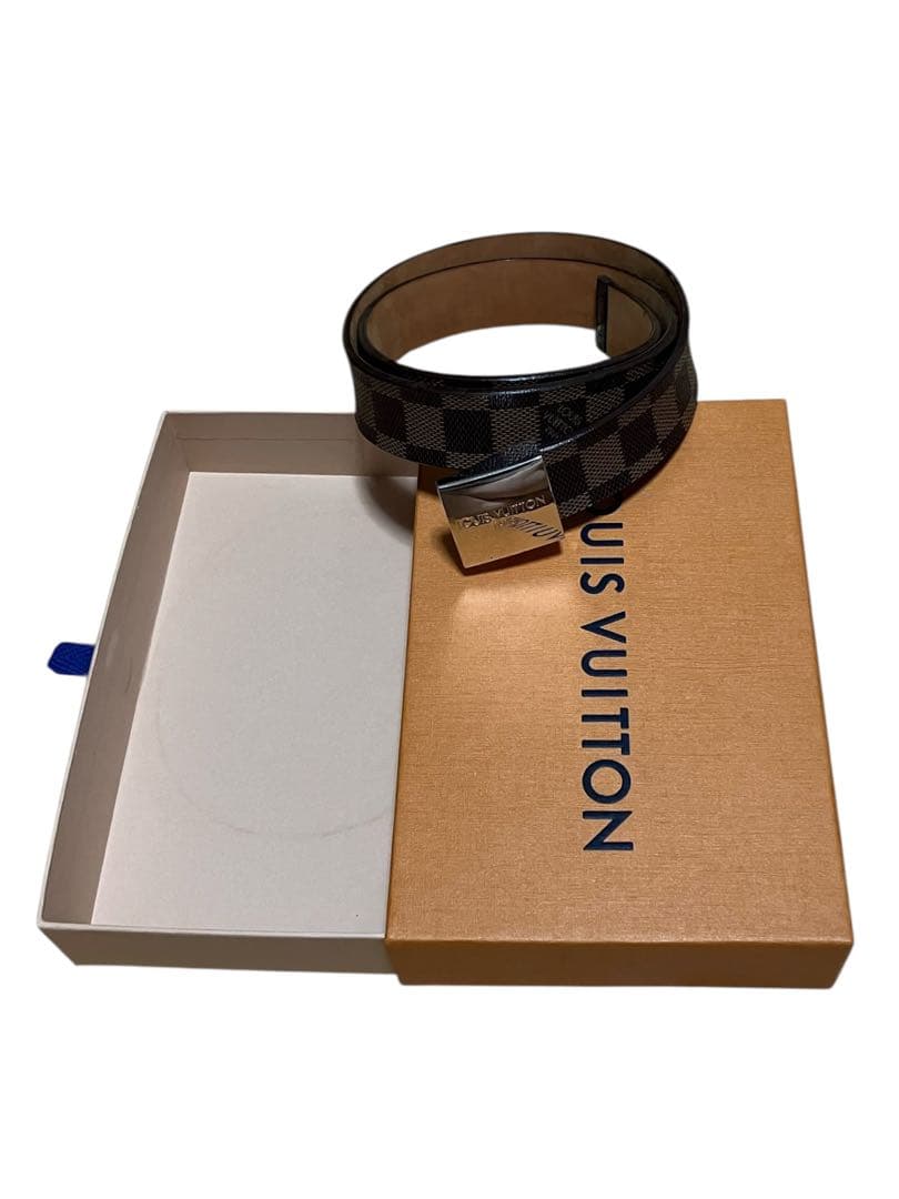 LOUISVUITTON ルイヴィトン ダミエ レザーベルト