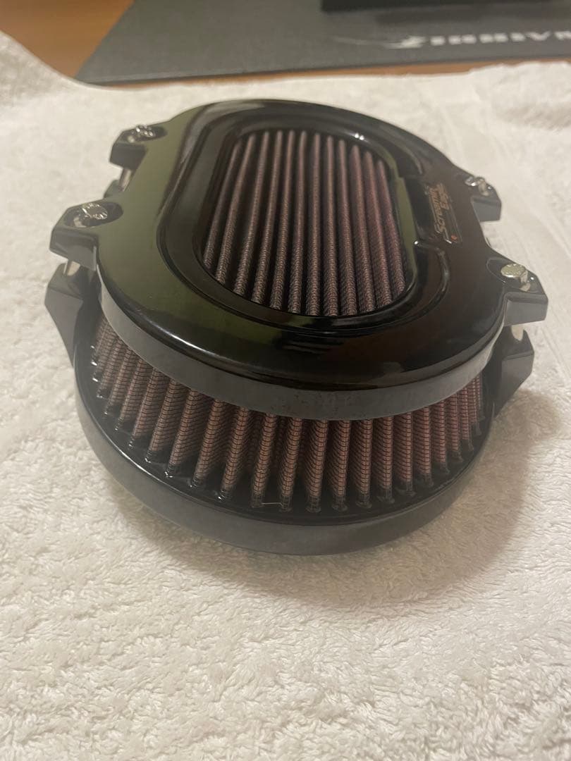 スクリーミンイーグル Screamin' Eagle エアクリーナー ブラック