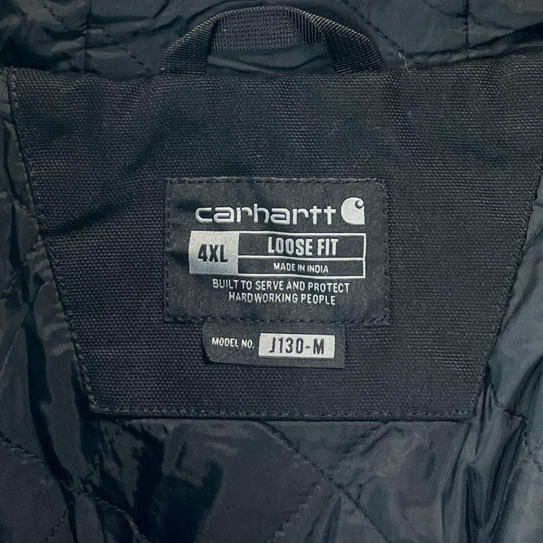 ビッグサイズ Carhartt カーハート アクティブジャケット 黒 4XL