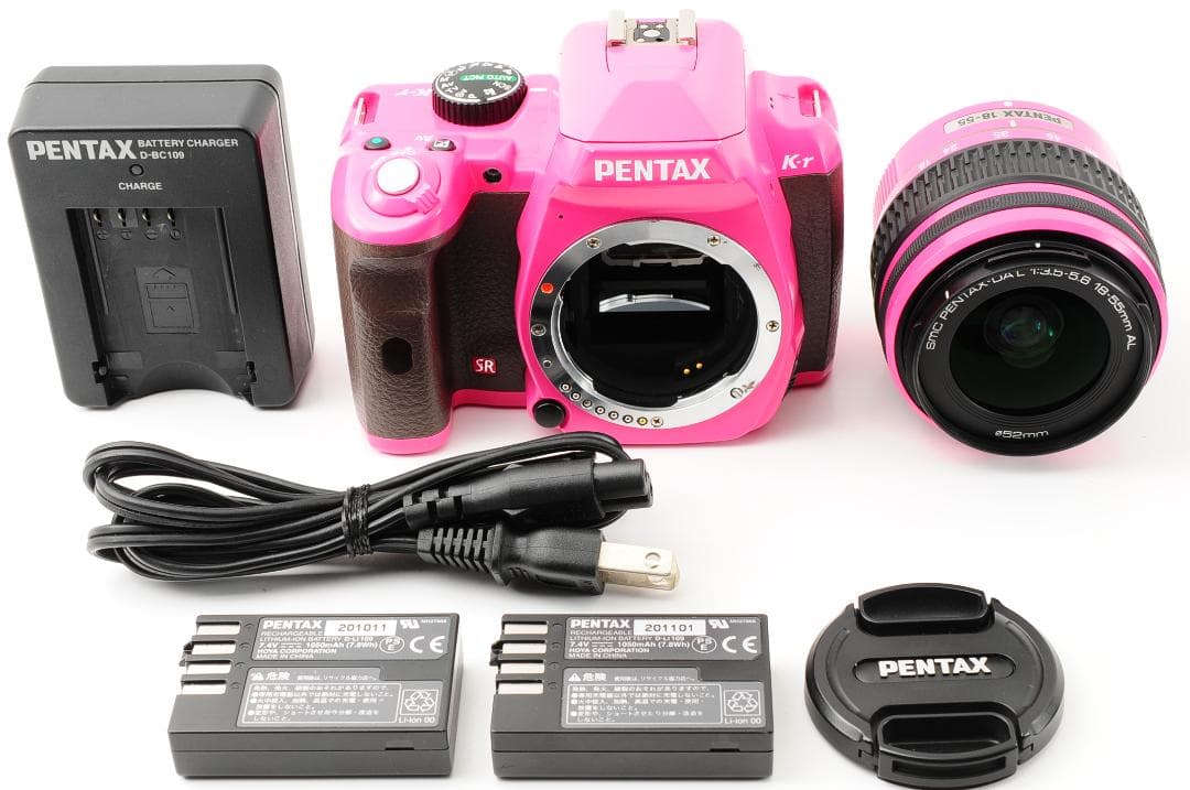 美品 ペンタックス PENTAX K-r ピンク 18-55mm レンズキット