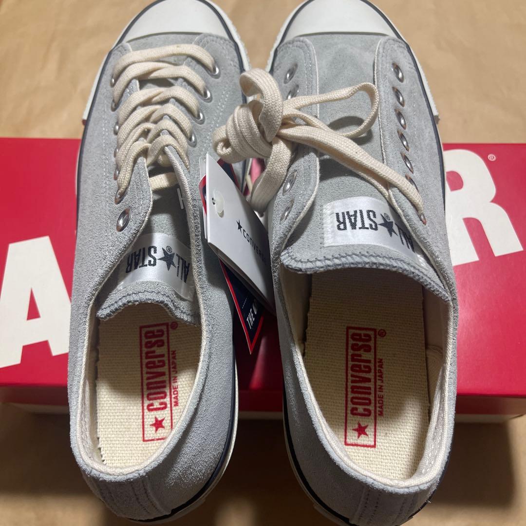 未使用品　コンバース オールスター　AS J OX グレー スニーカー