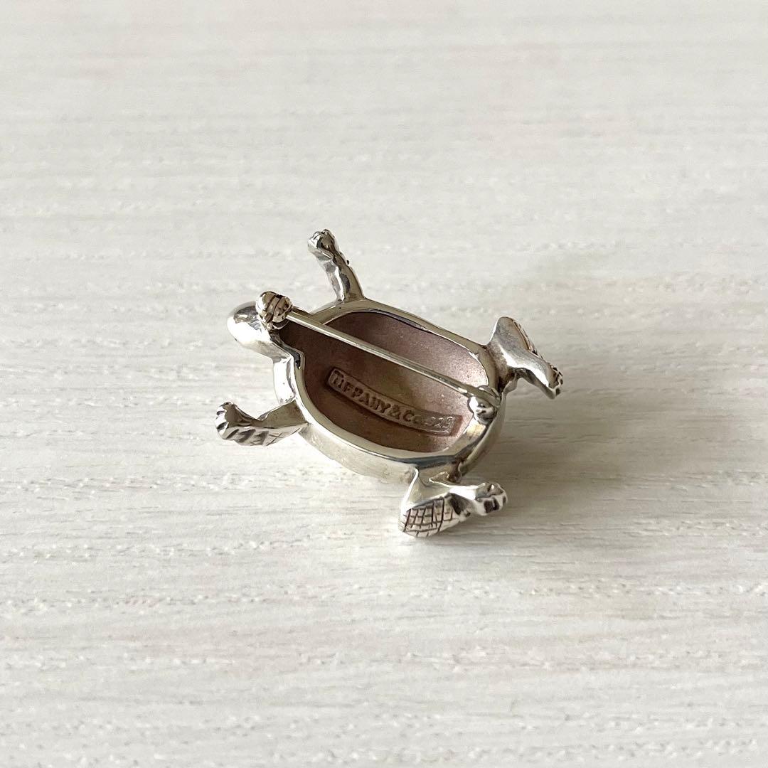 TIFFANY&Co. ティファニー 亀 ブローチ シルバー925 カメ バッチ