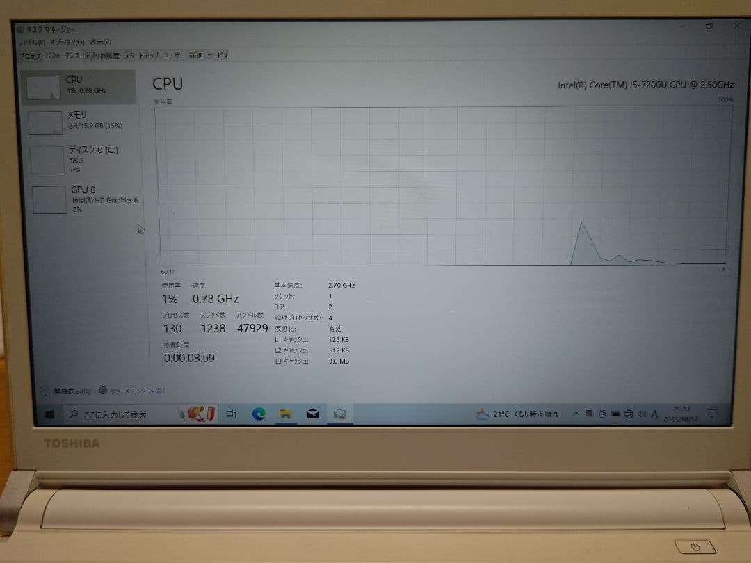 最終特価【ジャンク】dynabook RX73メモリ16GB増設メモリ高騰のため
