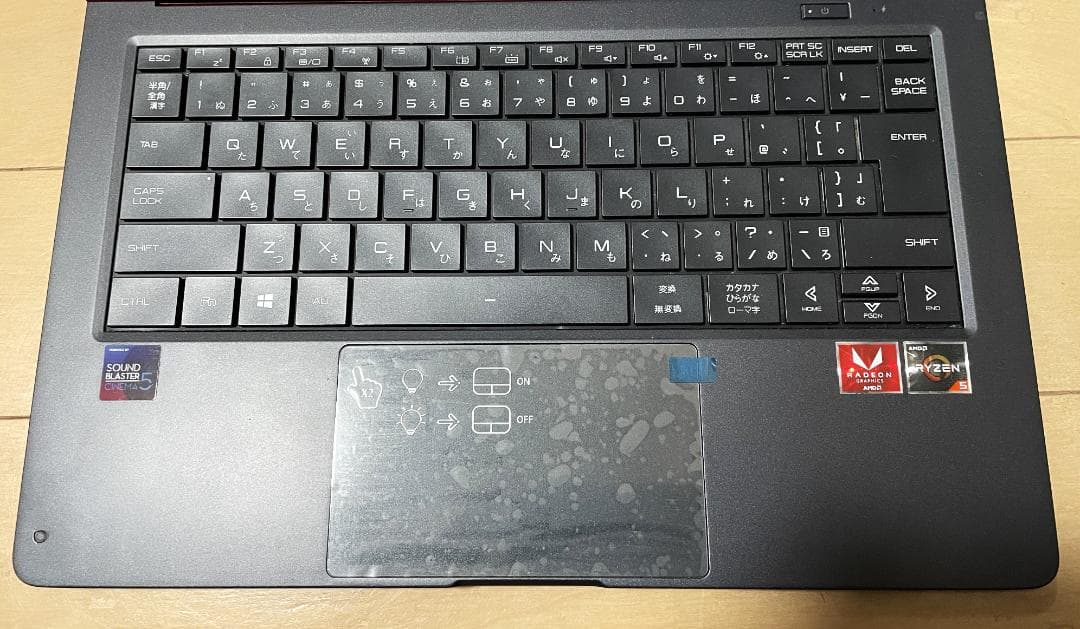 ♪ mouse ノートPC Ryzen5 256GB メモリ16GB ♪