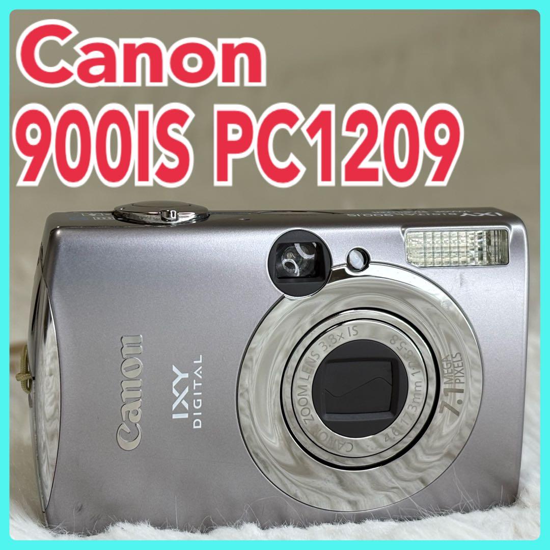 Canon カメラ　IXY 900IS PC1209 充電器 コンデジ　動作品