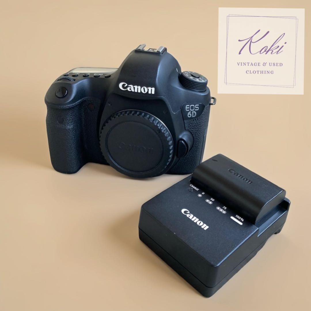 ★美品★ Canon EOS 6D ボディー　13,000シャッター
