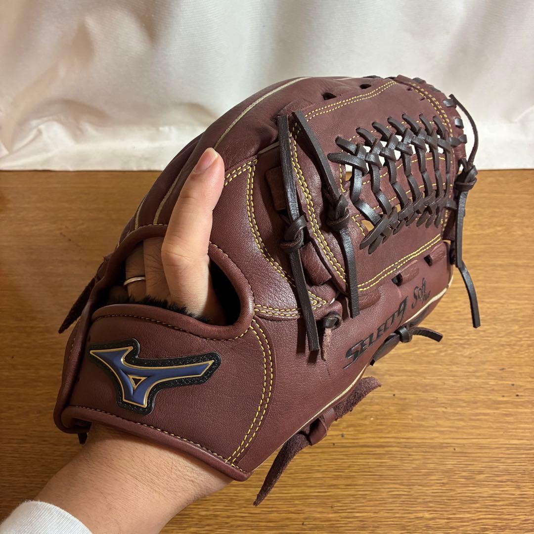 ミズノ セレクト9 一般軟式 グローブ グラブ 内野用 美品
