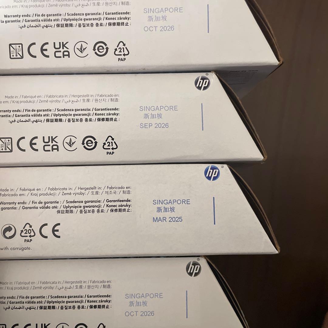 HP 728 インクカートリッジ 6つ