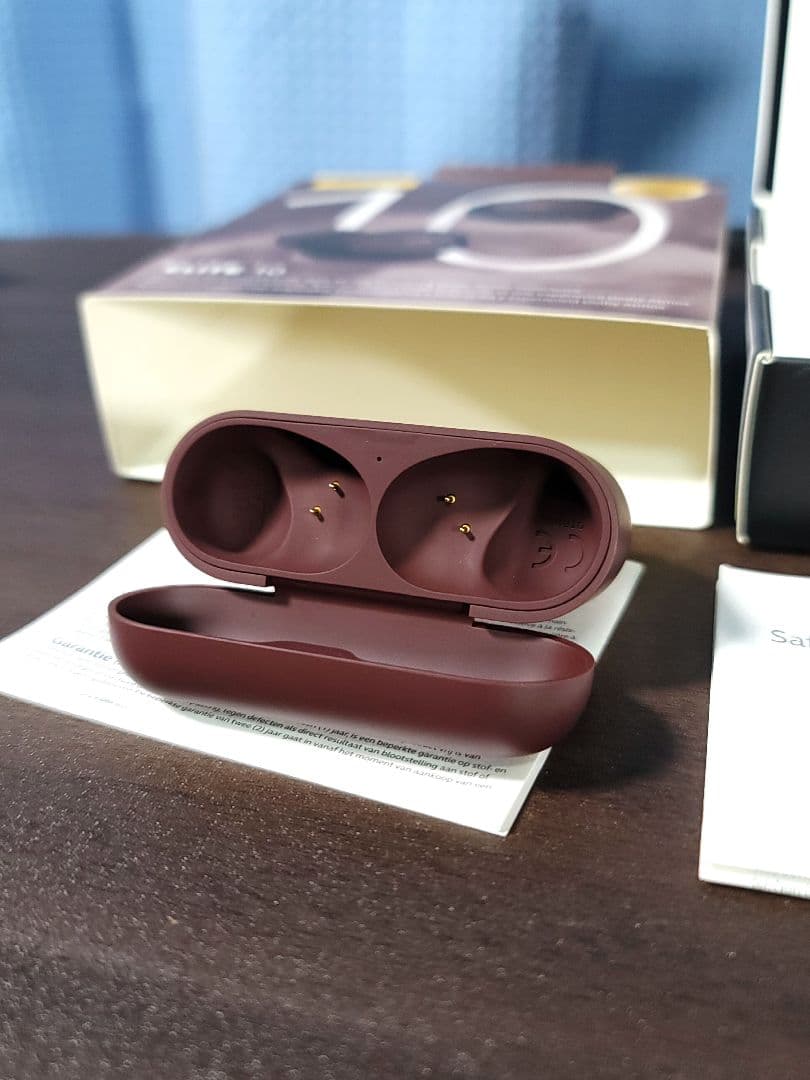 （美品）Jabra elite10 バーガンディ