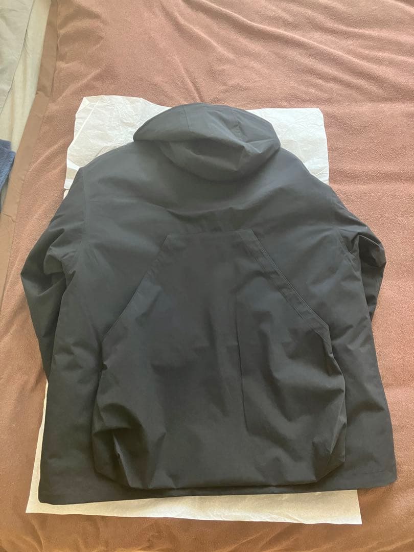 GU x ENGINEERED GARMENTS パデッドシェルパーカ ネイビー