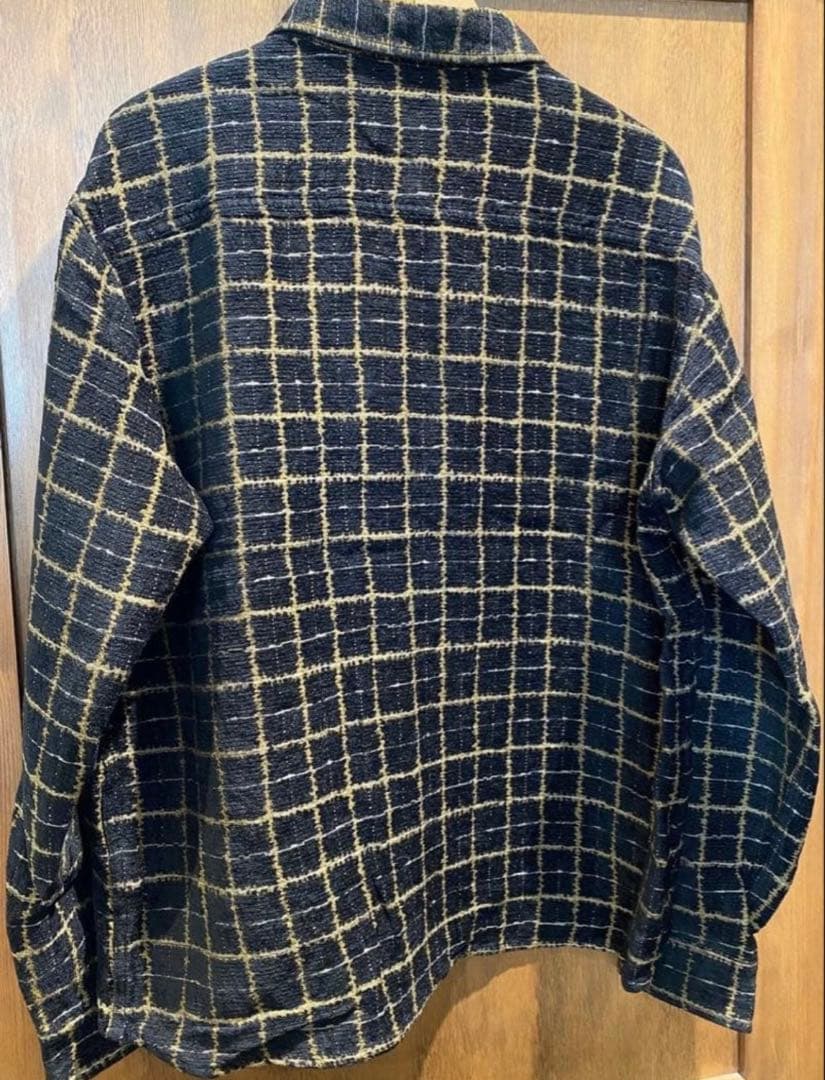 私物　キムタク着　RATS MOLESKIN CHECK SHIRT Ｌ