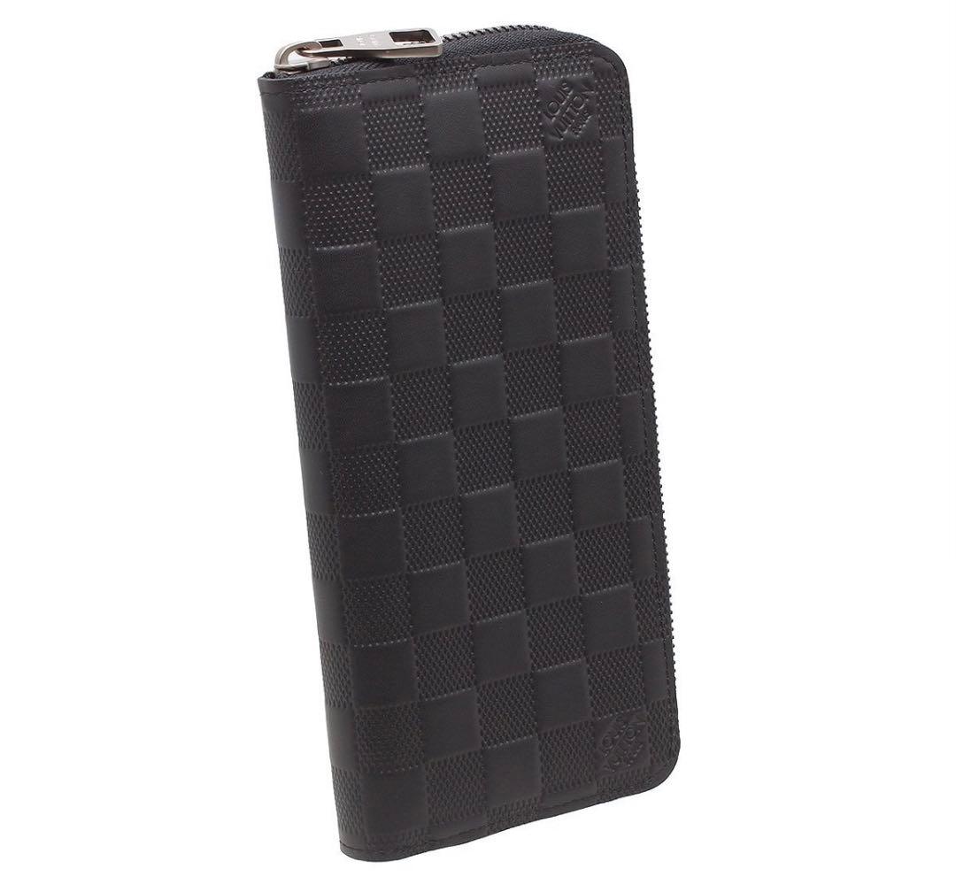 R2811 未使用 ルイヴィトン ダミエ アンフィニ オニキス 長財布