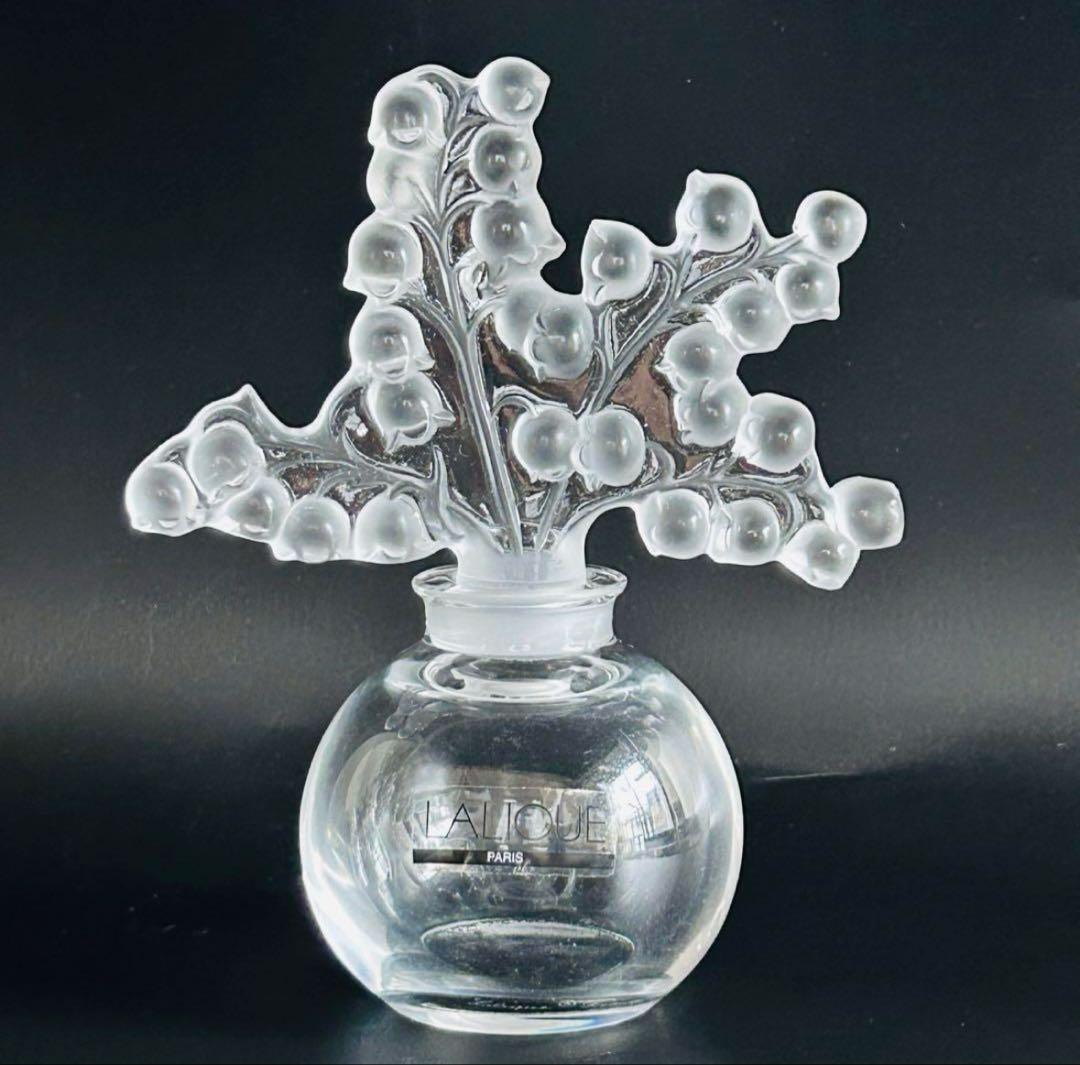 【未使用★美品】ルネ ラリック 香水瓶 クレールフォンテーヌ すずらん